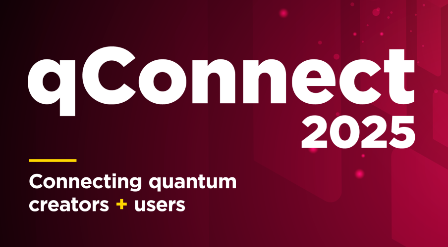 qConnect 2025 summit graphic with white lettering 