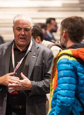 Attendees at conference